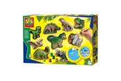Kreativa spel - SES Creative Plaster Casting and Painting - Dino World - 01403