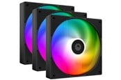 Chassi fläkt - ID-Cooling AS-120-ARGB-K TRIO - Chassi fläkt - 120mm - Svart - 27 dBA - AS-120-ARGB-K TRIO