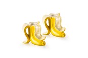 Decoration - Donkey Candlestick - Banana Romance (2 pcs.) (210735) - 210735