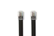 Kabeltelefoni - Nedis TCGL90300BK10 telephone cable - TCGL90300BK10