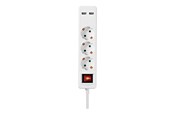 Strömkabel (extern) - Nedis EXSO315UFSWT - power strip - 3680 Watt - EXSO315UFSWT