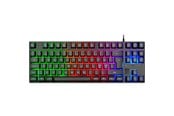 Tangentbord - XCROW Nova - Gaming Tangentbord - Nordisk - Svart - 369711