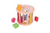 Babyleksaker - Bigjigs Wooden Shape Sorter - BB096