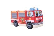 Träleksaker - Bigjigs Wooden Stacking Game Fire Truck - BB126