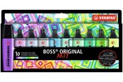 Skriv- och ritverktyg - STABILO ARTY BOSS set of 10 cool colors - 200992