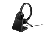 Hörlurar / Headset - Jabra Evolve 65 TE - USB-A UC Stereo (Included Stand) - 6699-833-499