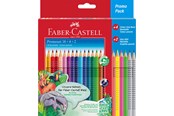 Skriv- och ritverktyg - Faber-Castell Promotion set Colour Grip 18+4+2 - 201540