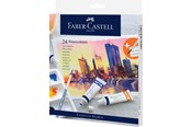 Hobby Tillbehör - Faber-Castell Watercolour 24ct cardboard box - 169624