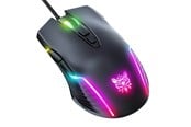 Mus - ONIKUMA CW905 Wired - Gamingmus - Optic - 7 knappar - Svart med RGB ljus - CW905B
