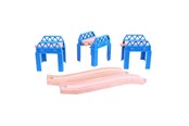 Träleksaker - Bigjigs Wooden Rail - Bridge Parts 3 pcs. - BJT056