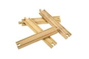 Träleksaker - Bigjigs Wooden Rails - Straight Long - BJT100