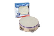 musikinstrument - Bontempi Tambourine with wooden edge - 561820