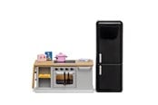 Dockhus & Tillbehör - Lundby cooker & fridge set - 18031