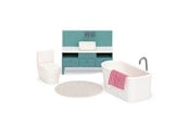 Dockhus & Tillbehör - Lundby basic bathroom set - 18028