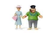 Docka, bamse och tillbehör - Pippi Ephraim & Prussiluscan figurines - 18101