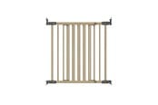 Babyvård - BabyDan FlexiFit Deluxe Safety Gate 62.5-100.5 cm Wood/Gray - 501439