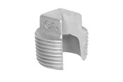 Gängade beslag - +GF+ plug galvanized 2 1/2'' - 770291210