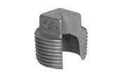 Gängade beslag - +GF+ plug black 3'' - 770291111