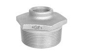 Gängade beslag - +GF+ nipple sleeve galvanized 3 - 1 1/4'' - 770241247