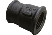 Gängade beslag - +GF+ form socket black 1 - 3/8'' socket-socket - 770240123