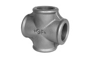 Gängade beslag - +GF+ cross black 1 1/4'' - 770180107