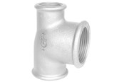 Gängade beslag - +GF+ tee 90° galvanized reduced 1 1/2-1/2-1 1/4'' - 770130263