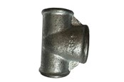 Gängade beslag - +GF+ tee 90° galvanized reduced 1 1/4-2-1 1/4'' - 770130277