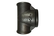 Gängade beslag - +GF+ tee 90° black reduced 1 1/2-2-1 1/2'' - 770130179