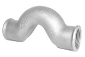 Gängade beslag - +GF+ bend galvanized 1'' - 770085206