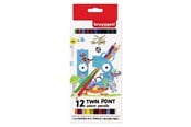 Skriv- och ritverktyg - Bruynzeel Kids Twin Point Colored Pencils 12 pcs. - 60112001