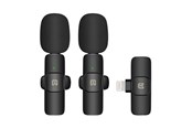 Mikrofoner - Puluz PU3150B Lavalier Type Lightning Wireless Microphone - PU3150B