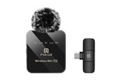 Mikrofoner - Puluz Wireless Lavalier Microphone PU648B (USB-C) - PU648B