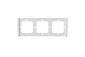 Smarta Hem - Sonoff Frame for switch M5 80 triple 3-fold M5-3C-80-FW (white) - M5-3C-80-FW