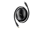 USB-kabel - Baseus Free2Pull USB-C to iP 20W 1m USB cable (black) - P10364501111-00