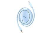 USB-kabel - Baseus Free2Pull USB-C to iP 20W 1m USB cable (blue) - P10364501311-00
