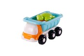 Utomhuslek - Cavallino Toys Beach Dump Truck with 4 Sand Shapes Blue - 9146SF01