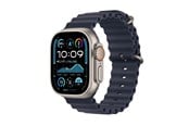 Pulsmätare & Stegräknare - Apple Watch Ultra 2 GPS + Cellular 49mm - Titanium Case with Navy Ocean Band - MX4D3DH/A