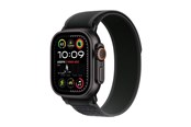 Pulsmätare & Stegräknare - Apple Watch Ultra 2 GPS + Cellular 49mm - Black Titanium Case with Black Trail Loop - S/M - MX4U3DH/A