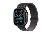 Pulsmätare & Stegräknare - Apple Watch Ultra 2 GPS + Cellular 49mm - Black Titanium Case with Black Titanium Milanese Loop - L - MX5V3DH/A