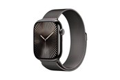 Pulsmätare & Stegräknare - Apple Watch Series 10 GPS + Cellular 46mm - Slate Titanium Case with Slate Milanese Loop - S/M - MC7R4QN/A