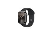 Pulsmätare & Stegräknare - Apple Watch Series 10 GPS + Cellular 42mm - Slate Titanium Case with Black Sport Band - S/M - MWXG3QN/A
