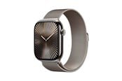 Pulsmätare & Stegräknare - Apple Watch Series 10 GPS + Cellular 46mm - Titanium Case with Milanese Loop - M/L - MWYC3QN/A