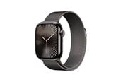 Pulsmätare & Stegräknare - Apple Watch Series 10 GPS + Cellular 42mm - Slate Titanium Case with Slate Milanese Loop - MX053QN/A
