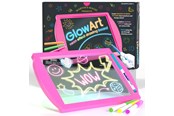 Kreativa spel - Marvins Magic Glow Art - Neon Effect Drawing Board - Pink - MMG009P