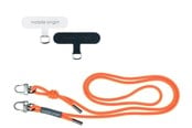 Andra mobiltillbehör - Mobile Origin Lanyard rope 6 mm - Orange - 82 - 163cm - LYR-UNI-ORG