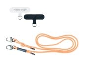 Andra mobiltillbehör - Mobile Origin Lanyard rope 6 mm - Peach Fuzz - 82 - 163cm - LYR-UNI-PCFZ