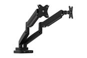 Monitorfäste - j5create Dual-Monitor Mount with Docking Station - JTSA302-N