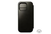 Mobile - Covers & Cases - Nomad Modern Leather Folio - iPhone 16 Pro | Green Chrome | Horween - NM01385585