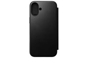 Mobile - Covers & Cases - Nomad Modern Leather Folio - iPhone 16 Plus | Black | Leather - NM01682585