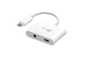 Ljudkabel - j5create USB-C to 3.5mm Audio Adapter (with PD) - JCA122-N
